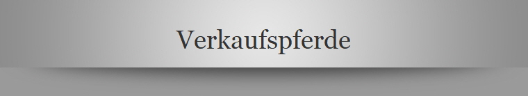 Verkaufspferde